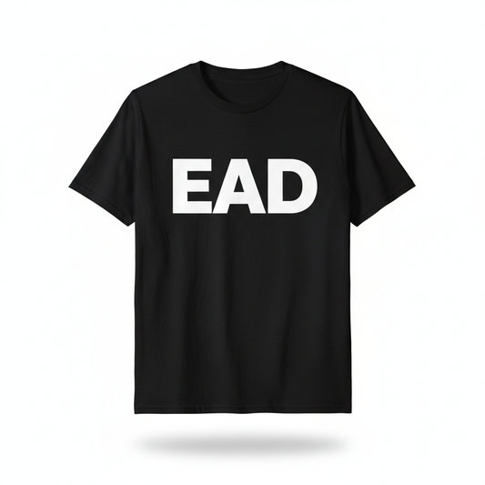 EAD Bold Logo Black T-Shirt