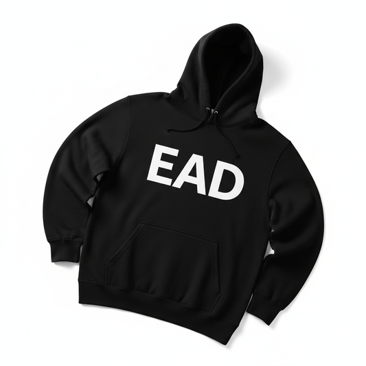 EAD Bold Statement Black Hoodie
